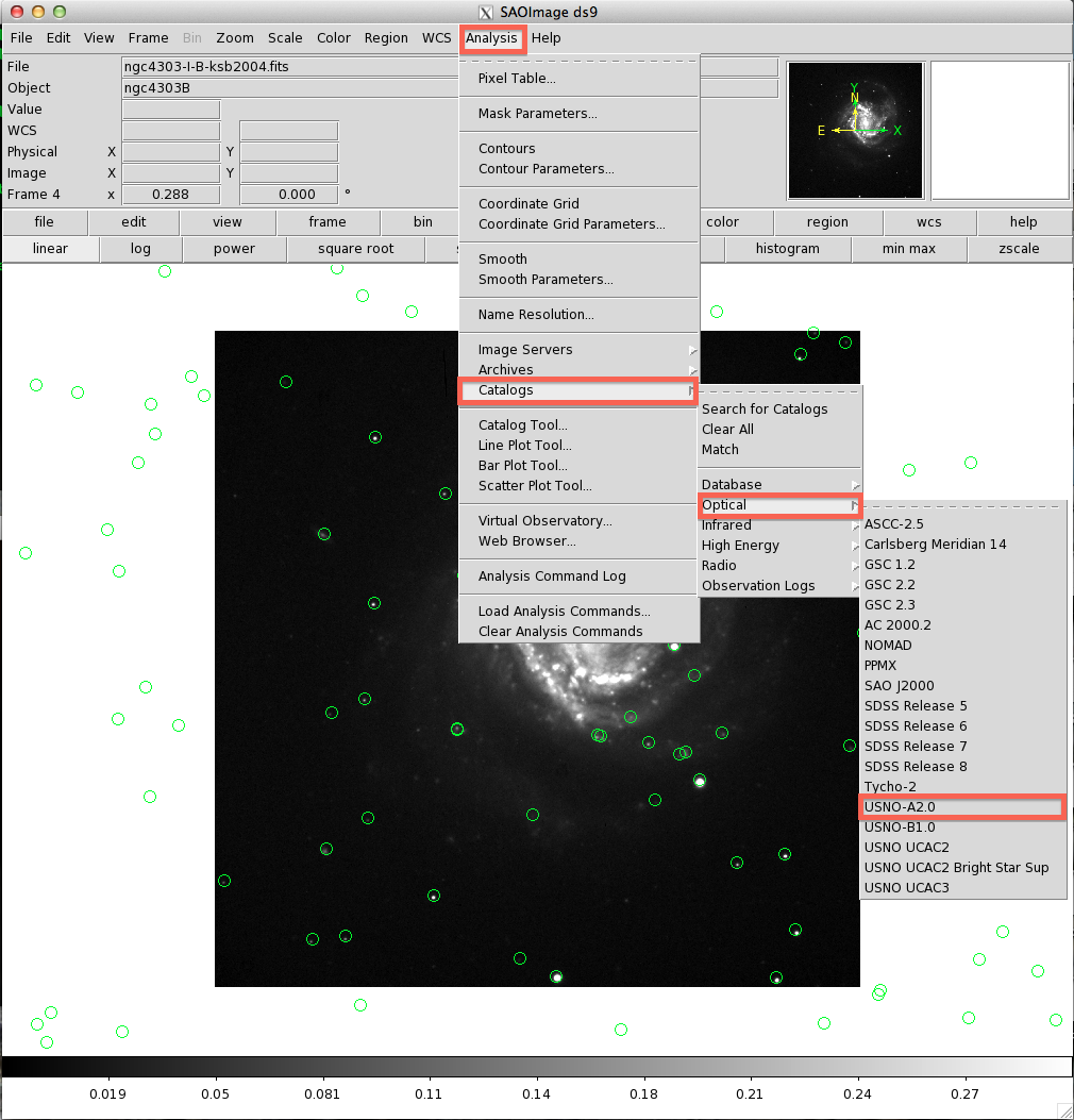 perform astrometry with python stack dithered
