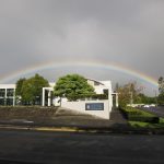 Rainbow over the Hilo base facility